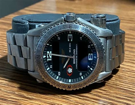 breitling emergency watch value|blackwater breitling watch for sale.